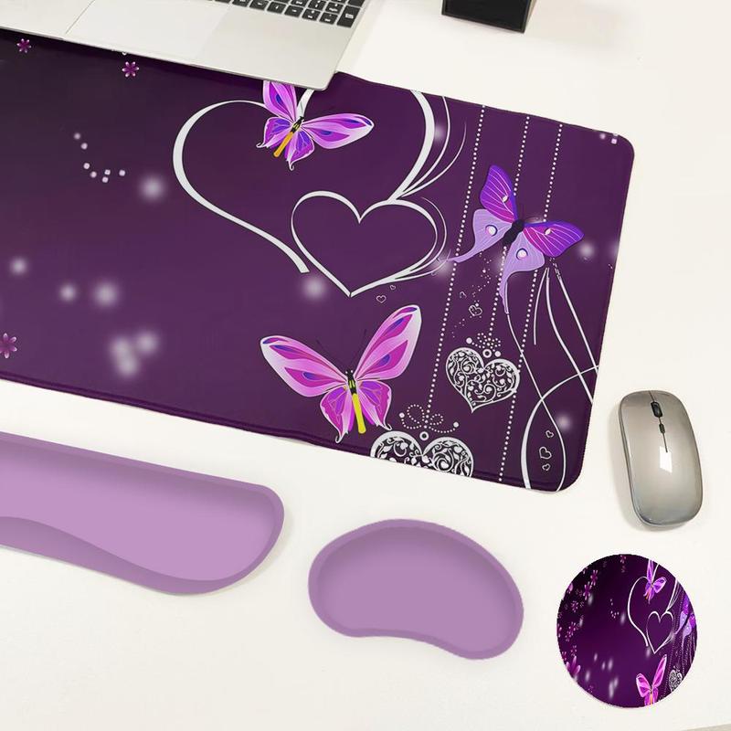Tradescantia Purple - CIFBUY Set Alas Mouse 4-in-1 Seni