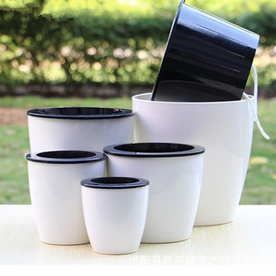 Aloe Vera Pot - Malas Pot Bunga Diri Penyiraman Tanaman