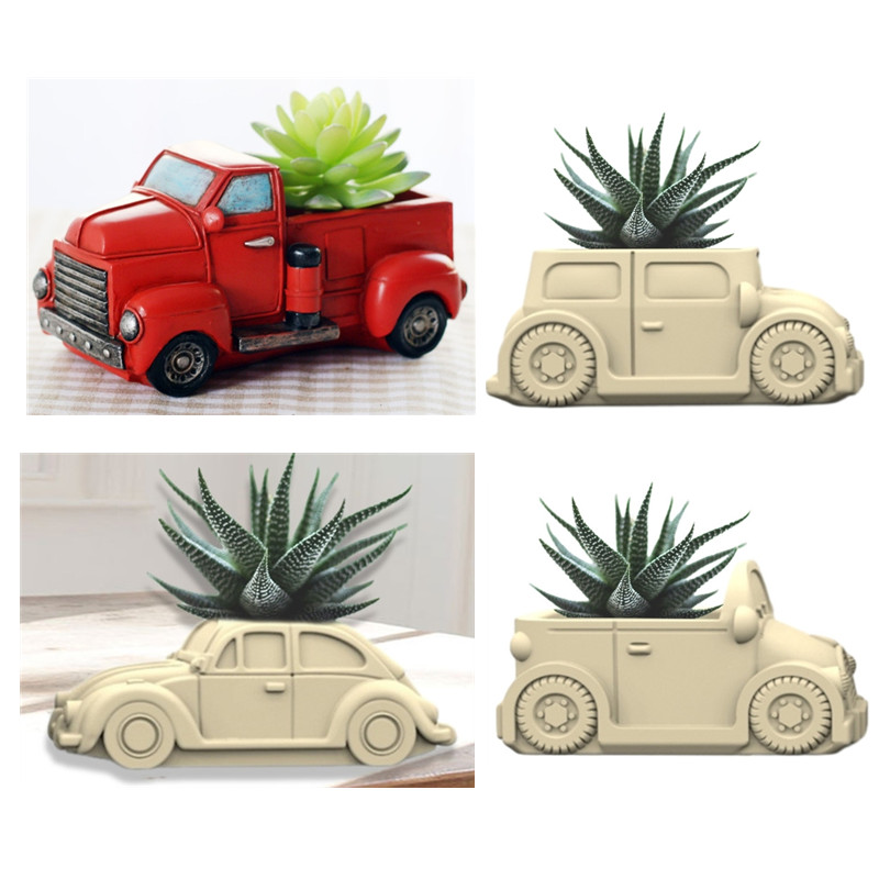 Echeveria Succulent - Cetakan silikon resin bunga tanaman sukulen