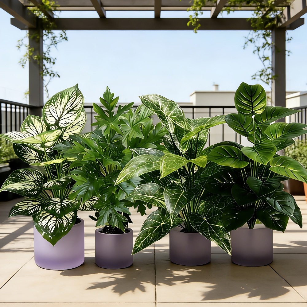 4 Buah Tanaman Buatan dengan 4 - Monstera Adansonii ulasan dan harga