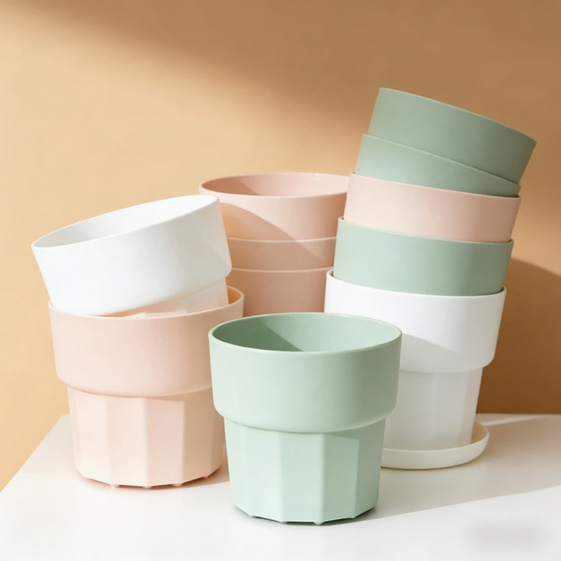 Pot Bunga Resin Plastik Anti P - Echeveria Succulent ulasan dan harga