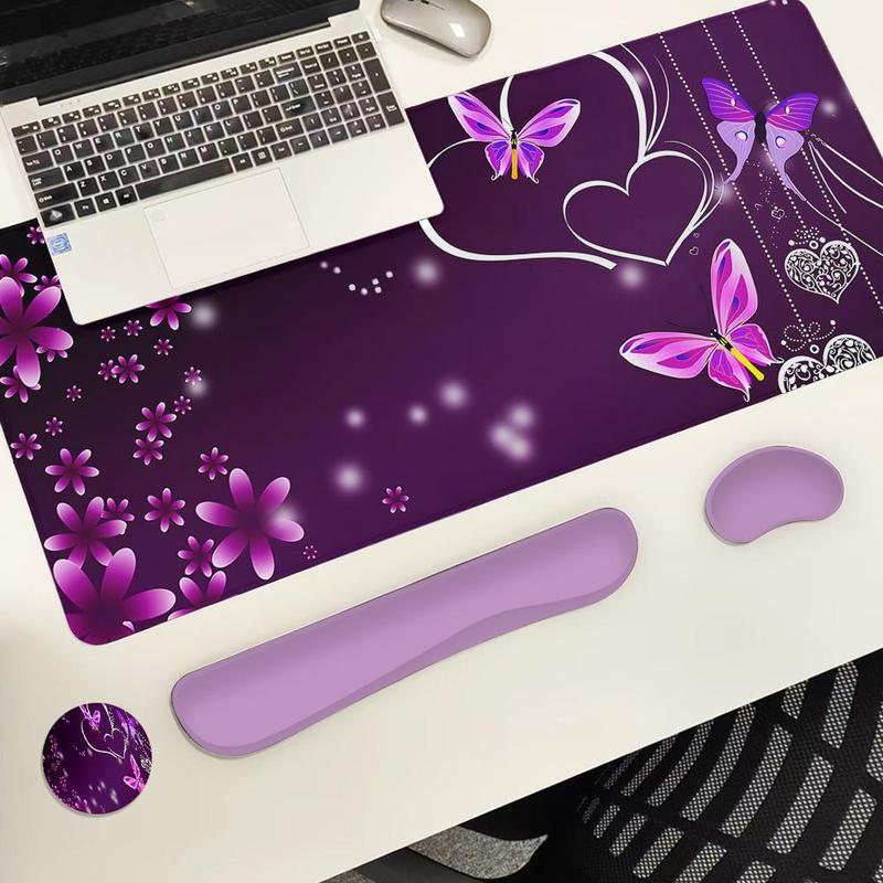 CIFBUY Set Alas Mouse 4-in-1 S - Tradescantia Purple ulasan dan harga