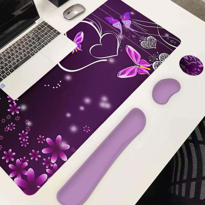 CIFBUY Set Alas Mouse 4-in-1 S - Tradescantia Purple ulasan dan harga
