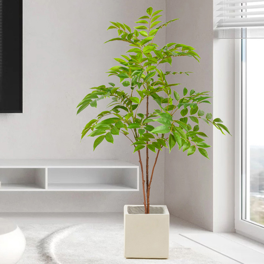 Pohon Ficus buatan besar 76-14 - Ficus Lyrata Tree ulasan dan harga