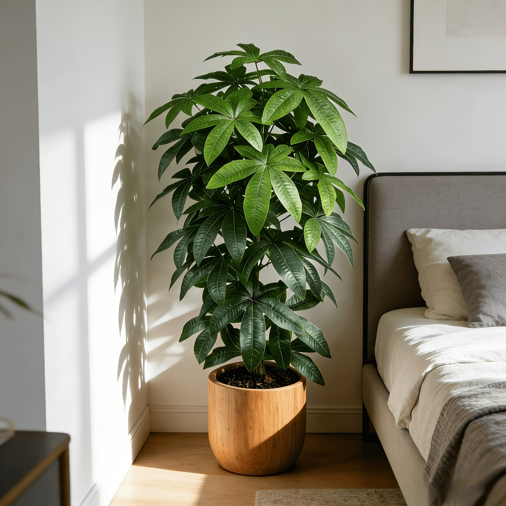 Pohon Uang Buatan Pachira Aqua - Monstera Adansonii ulasan dan harga
